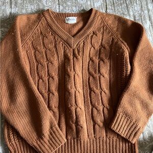 100% wool sweater